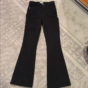 Frame Denim Le High Flare Black Jeans